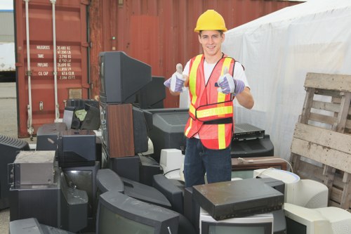 Commercial Waste Dulwich team at work managing waste