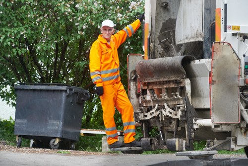 Professional team performing house clearance in Dulwich